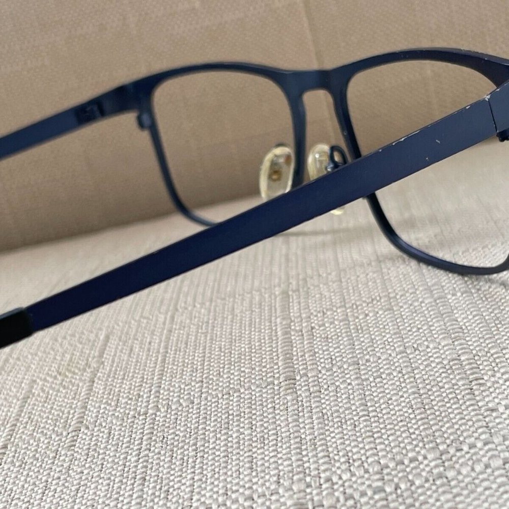 Zenni Eyeglasses Sunglasses Frame Navy Blue Tone Metal Glasses Frame - Picture 8 of 12
